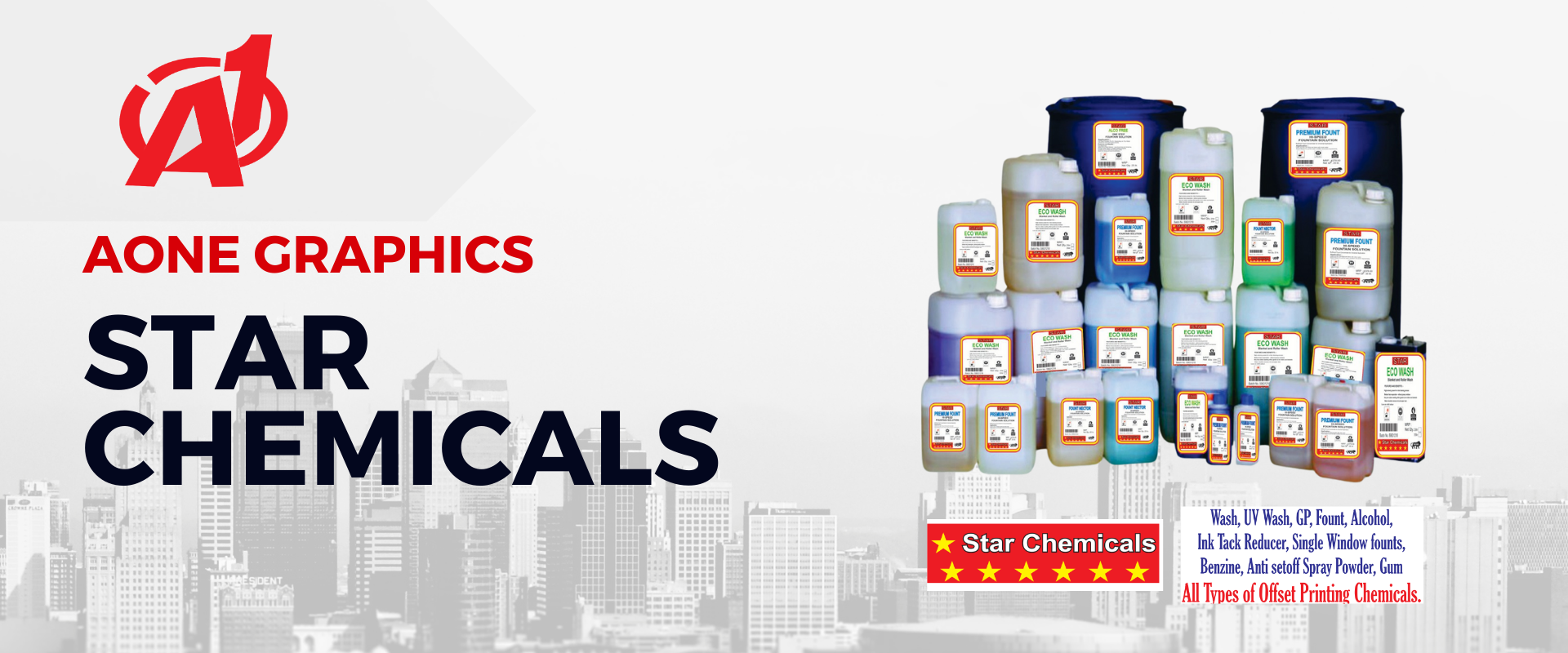 OFFSET PRINTING CHEMICAL Banner