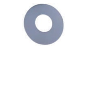 Flat Rubber Sucker (Red/Grey)